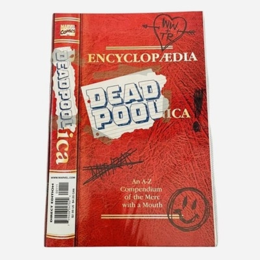 Marvel Comics Encyclopaedia Deadpoolica A-Z Compendium Direct Edition NM Rare